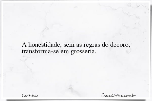 Frase de Confúcio