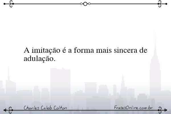 Frase de Charles Caleb Colton