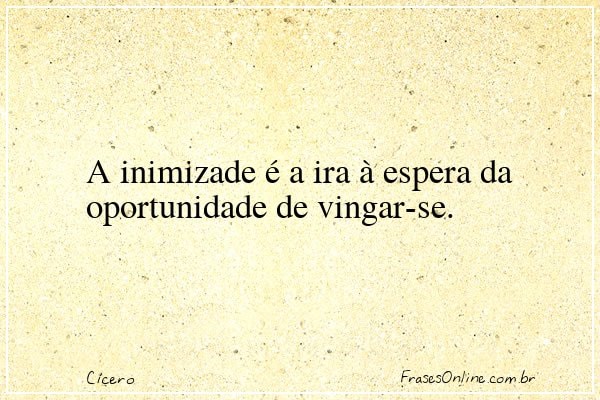 Frase de Cícero