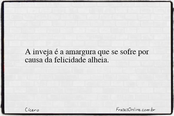 Frase de Cícero