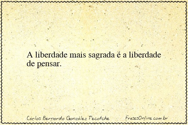 Frase de Carlos Bernardo González Pecotche
