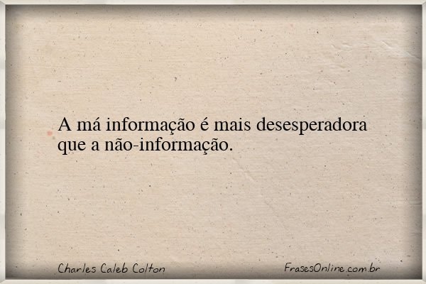 Frase de Charles Caleb Colton