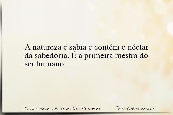 Frase de Carlos Bernardo González Pecotche