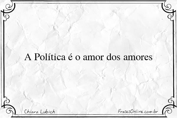 Frase de Chiara Lubich