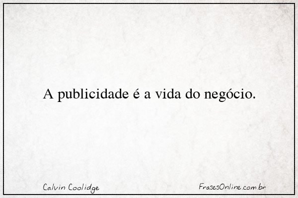 Frase de Calvin Coolidge