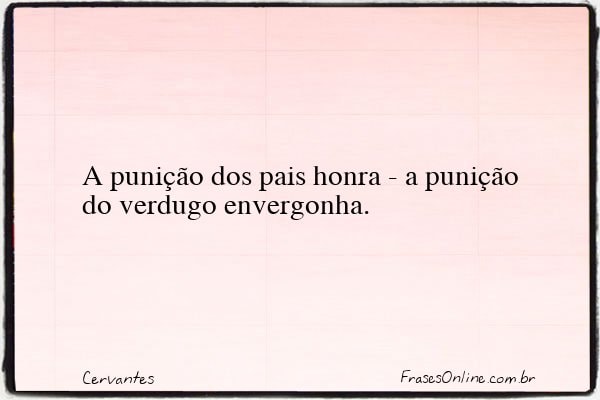 Frase de Cervantes