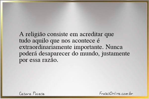 Frase de Cesare Pavese
