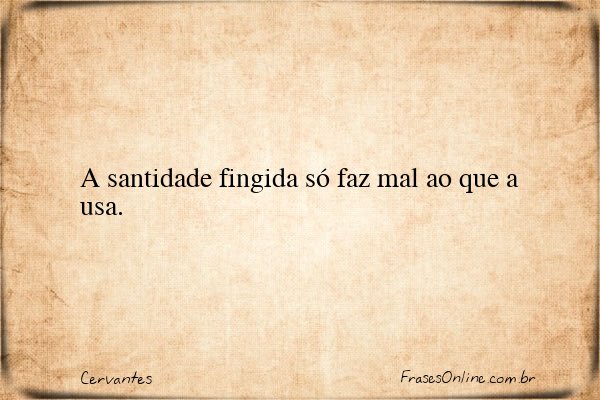 Frase de Cervantes