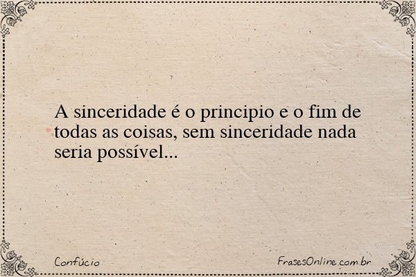 Frase de Confúcio