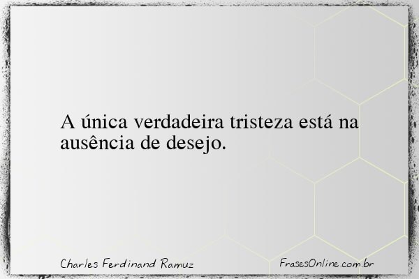 Frase de Charles Ferdinand Ramuz