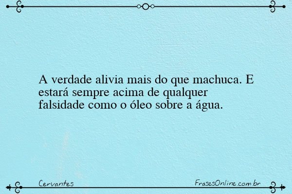 Frase de Cervantes