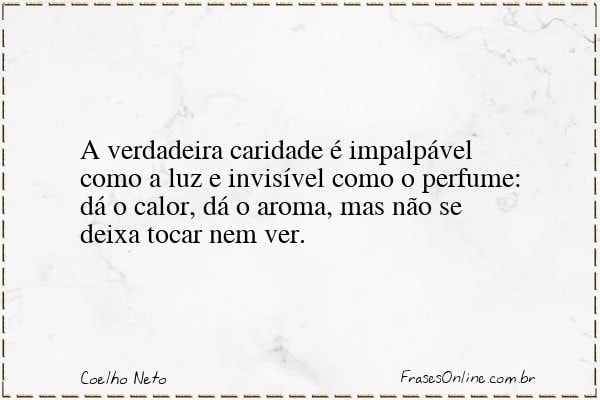 Frase de Coelho Neto