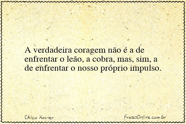 Frase de Chico Xavier