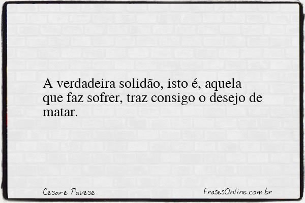 Frase de Cesare Pavese