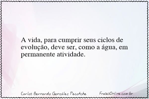 Frase de Carlos Bernardo González Pecotche