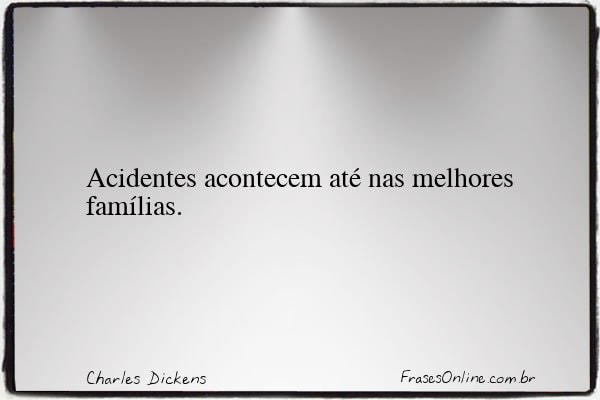 Frase de Charles Dickens