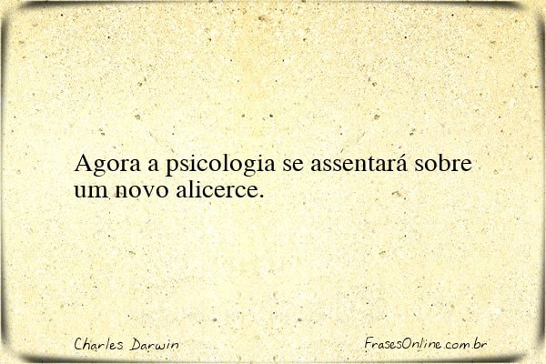Frase de Charles Darwin