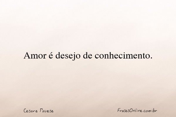 Frase de Cesare Pavese