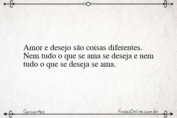 Frase de Cervantes