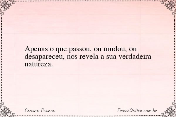 Frase de Cesare Pavese