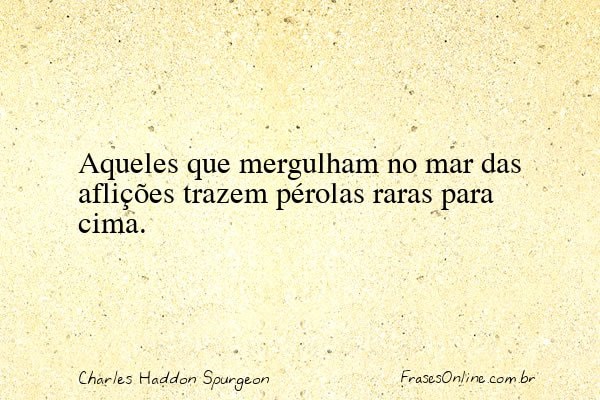 Frase de Charles Haddon Spurgeon
