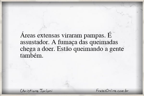 Frase de Christiane Torloni