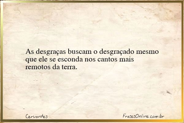 Frase de Cervantes
