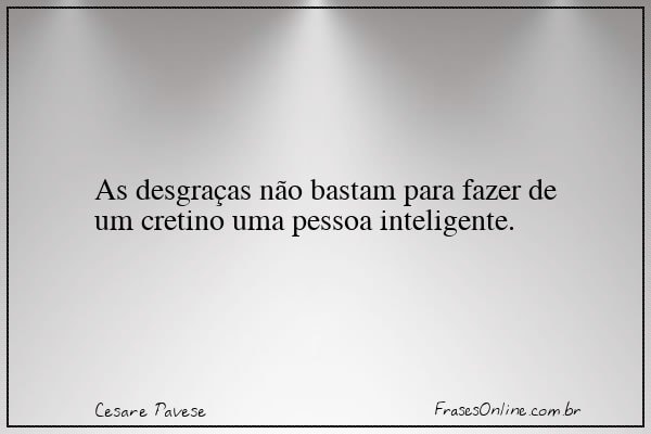 Frase de Cesare Pavese