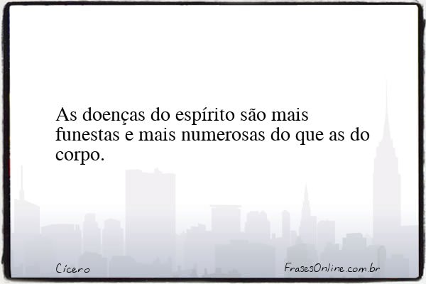 Frase de Cícero
