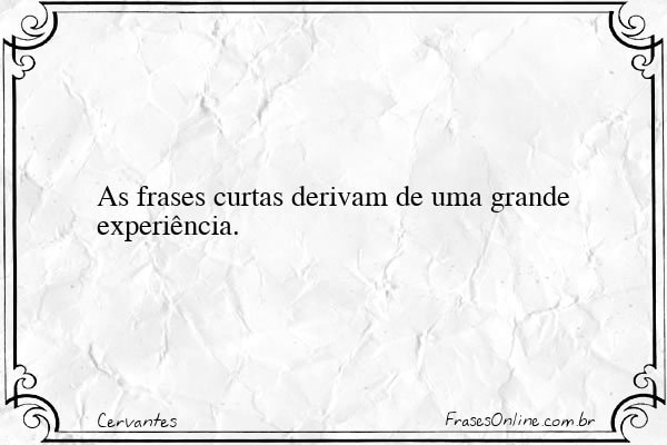 Frase de Cervantes