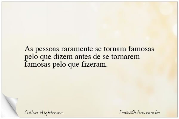 Frase de Cullen Hightower