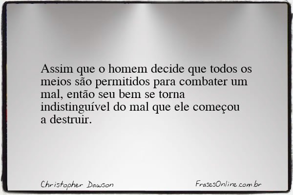 Frase de Christopher Dawson