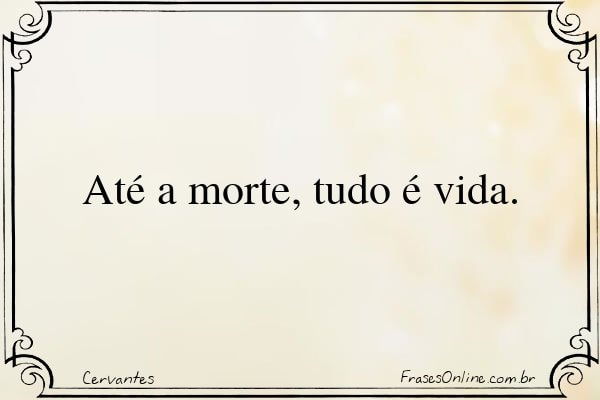 Frase de Cervantes