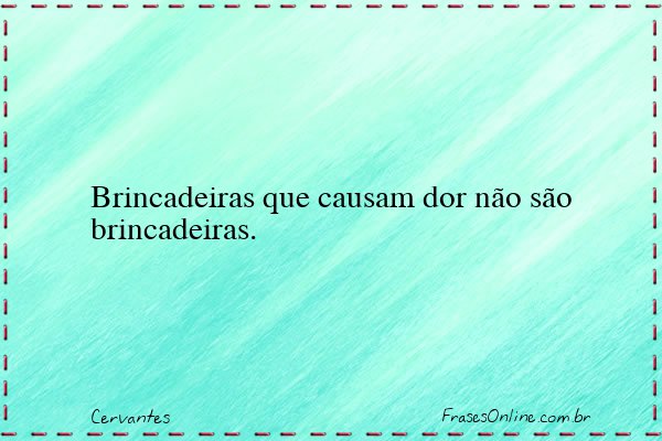 Frase de Cervantes
