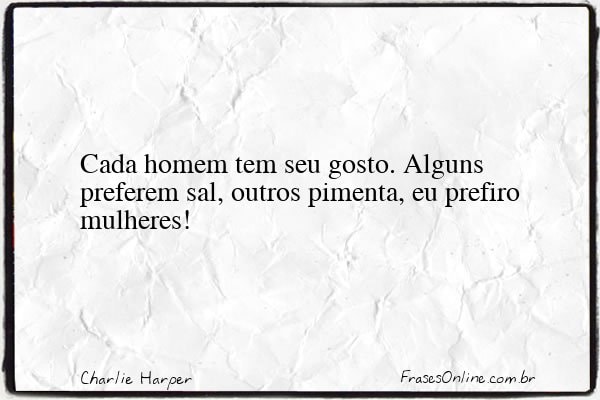 Frase de Charlie Harper