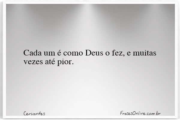 Frase de Cervantes