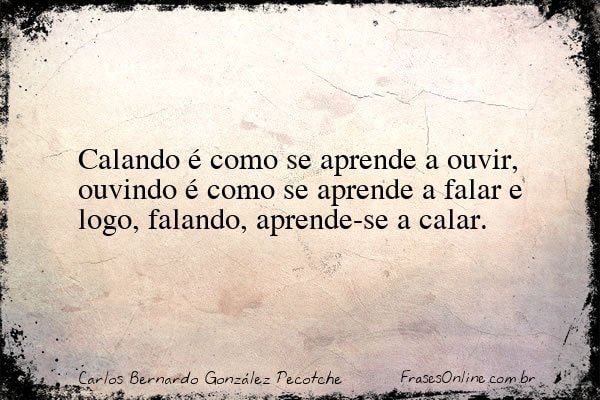 Frase de Carlos Bernardo González Pecotche