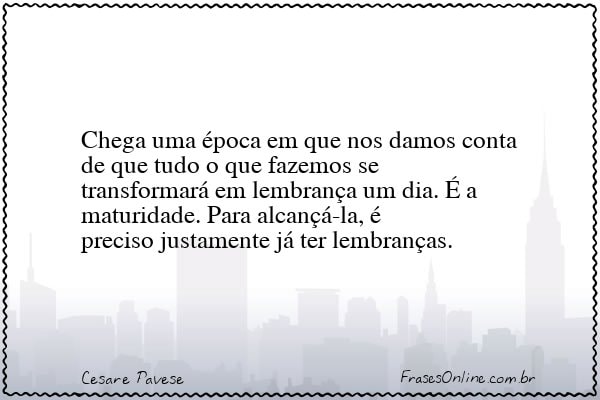 Frase de Cesare Pavese