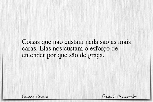 Frase de Cesare Pavese