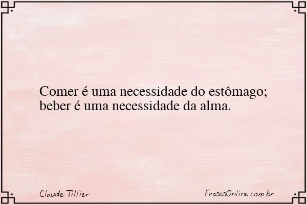 Frase de Claude Tillier