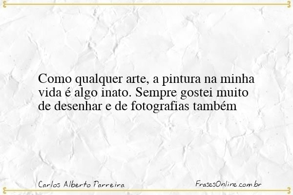 Frase de Carlos Alberto Parreira