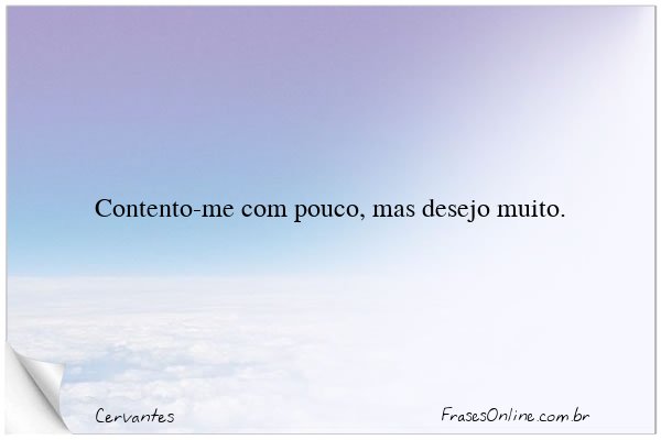 Frase de Cervantes