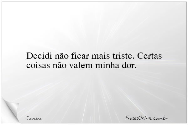 Frase de Cazuza