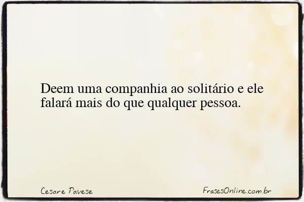 Frase de Cesare Pavese