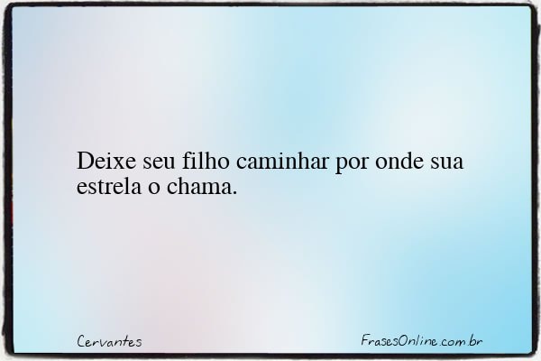 Frase de Cervantes
