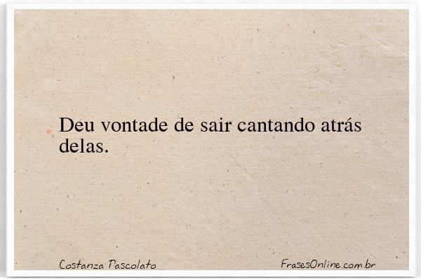 Frase de Costanza Pascolato