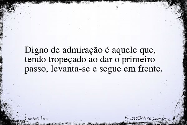 Frase de Carlos Fox
