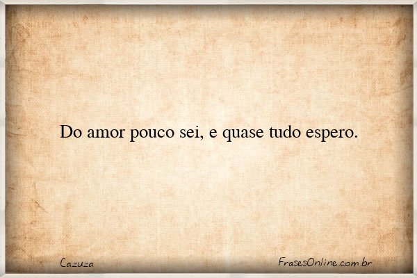 Frase de Cazuza