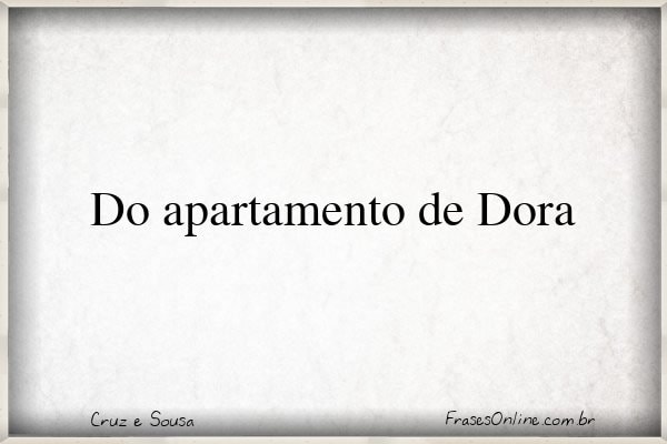 Frase de Cruz e Sousa