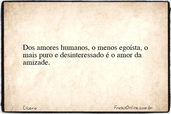 Frase de Cícero